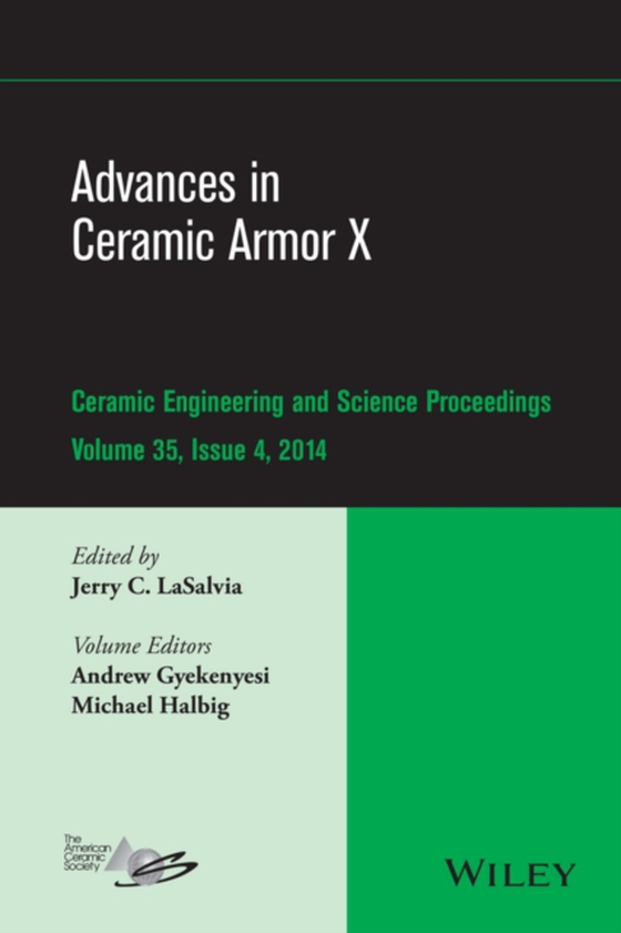 Advances in Ceramic Armor X, Volume 35, Issue 4 (e-bog) af -