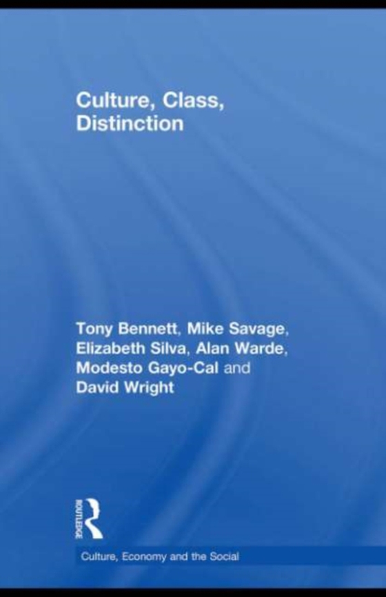 Culture, Class, Distinction (e-bog) af Wright, David