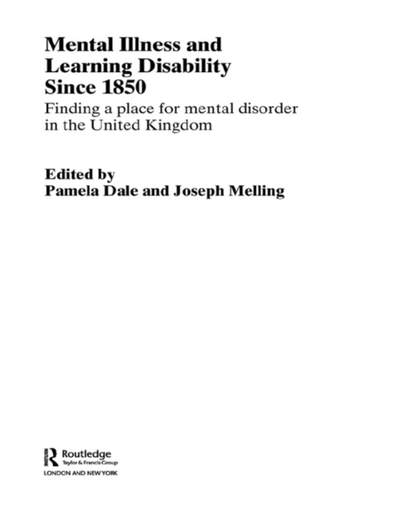 Mental Illness and Learning Disability since 1850 (e-bog) af -