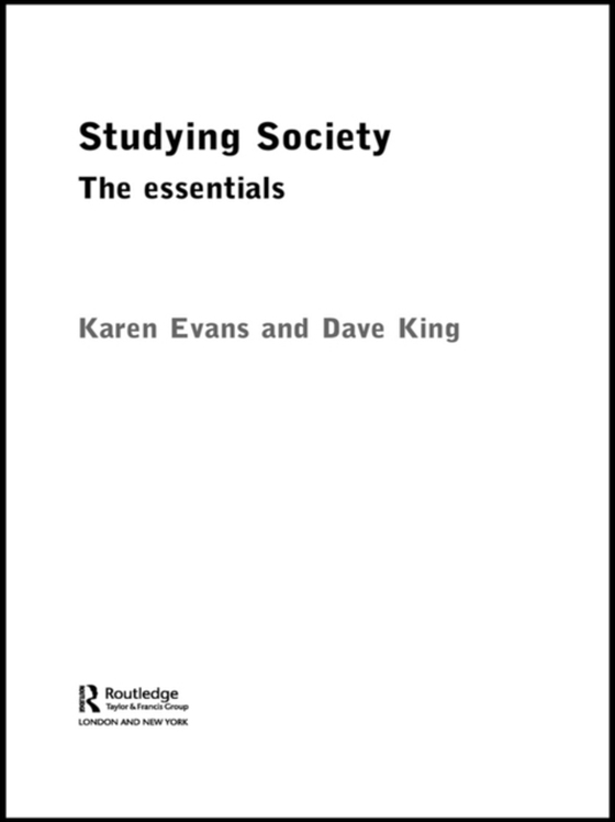 Studying Society (e-bog) af King, Dave