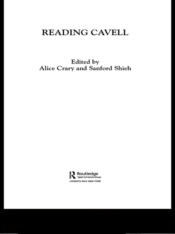 Reading Cavell