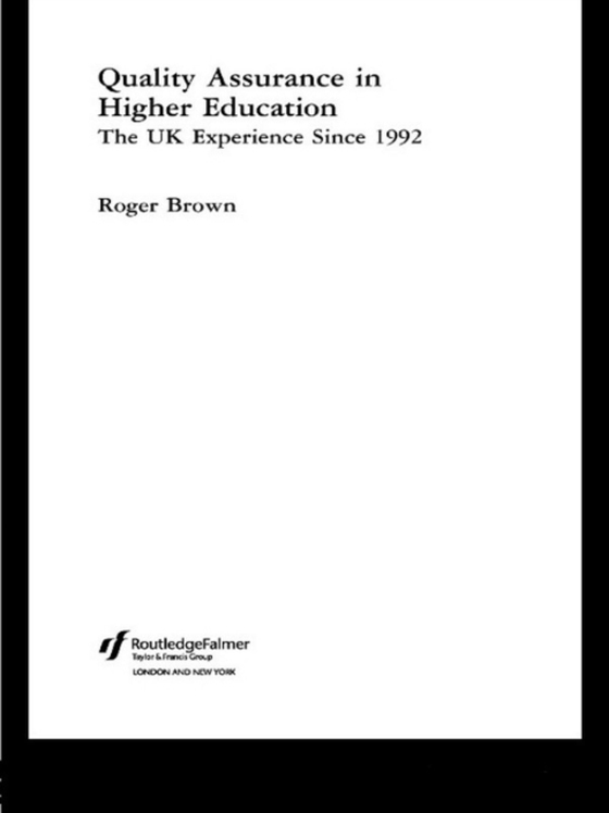 Quality Assurance in Higher Education (e-bog) af Brown, Roger