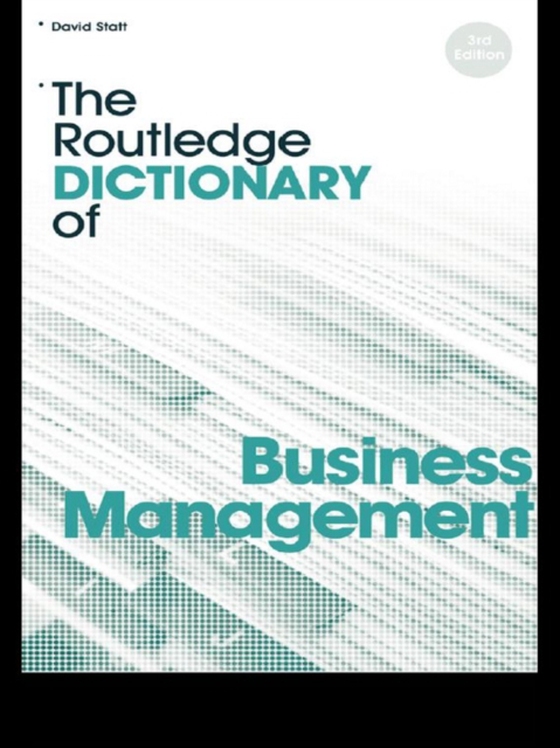 Routledge Dictionary of Business Management