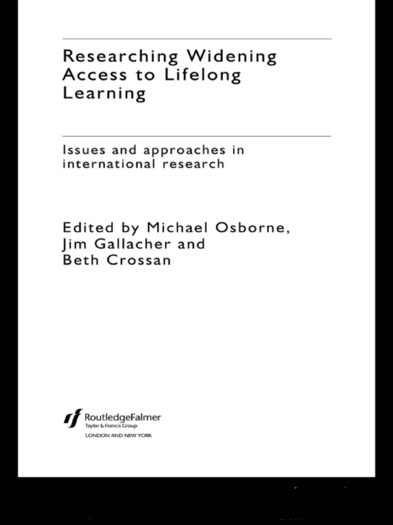 Researching Widening Access to Lifelong Learning (e-bog) af -