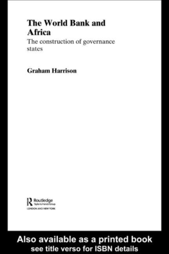 World Bank and Africa (e-bog) af Harrison, Graham