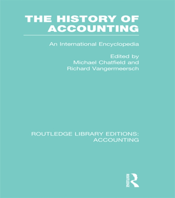 History of Accounting (RLE Accounting) (e-bog) af -