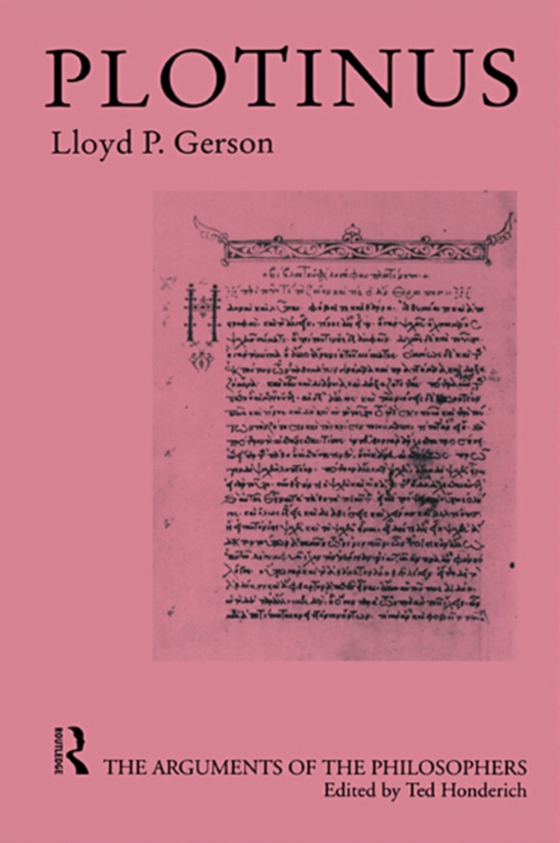 Plotinus-Arg Philosophers (e-bog) af Gerson, Lloyd P.