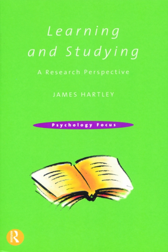 Learning and Studying (e-bog) af Hartley, James