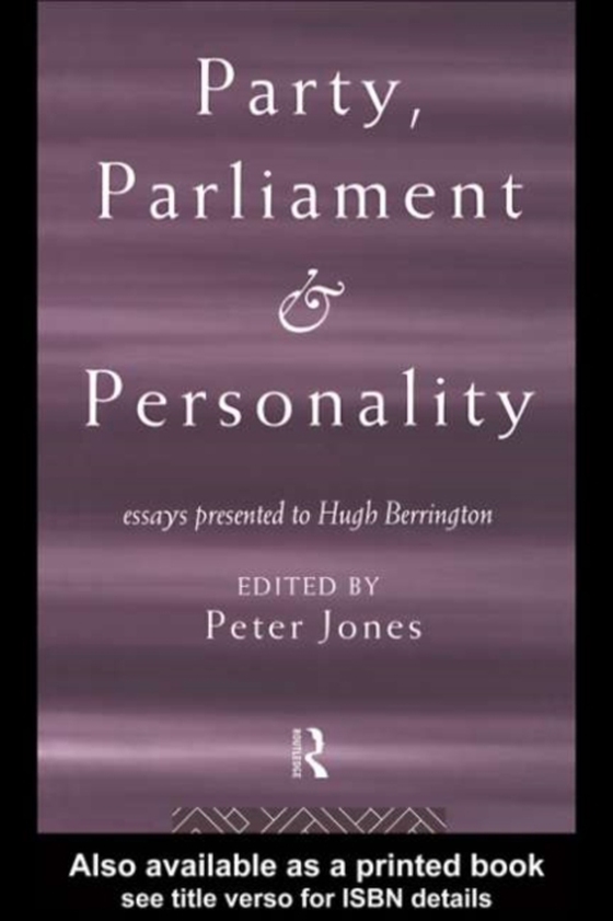 Party, Parliament and Personality (e-bog) af Jones, Peter