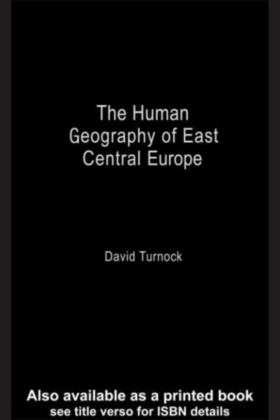 Human Geography of East Central Europe