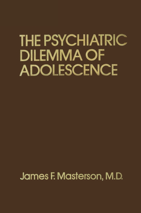 Psychiatric Dilemma Of Adolescence