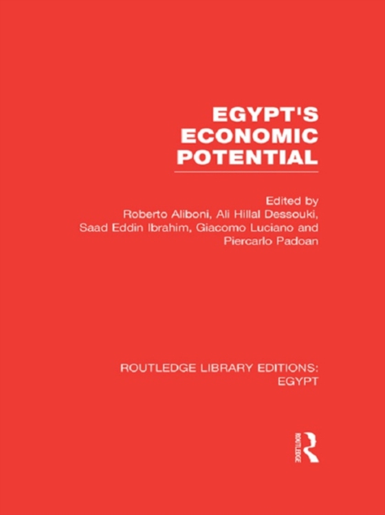 Egypt's Economic Potential (RLE Egypt) (e-bog) af Aliboni, Roberto
