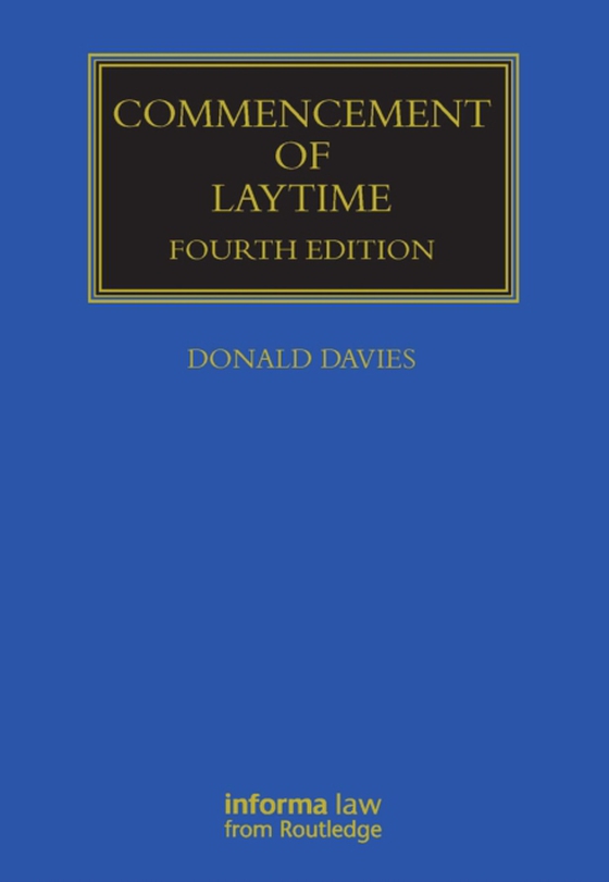 Commencement of Laytime (e-bog) af Donald, Davies