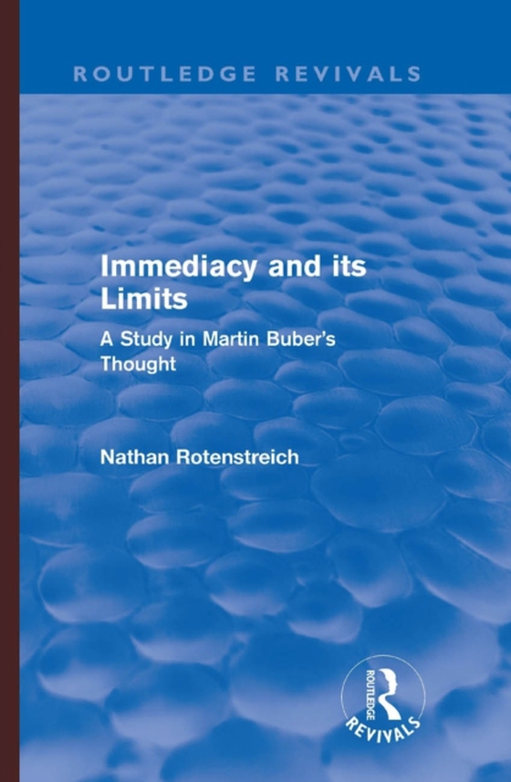 Immediacy and its Limits (Routledge Revivals) (e-bog) af -