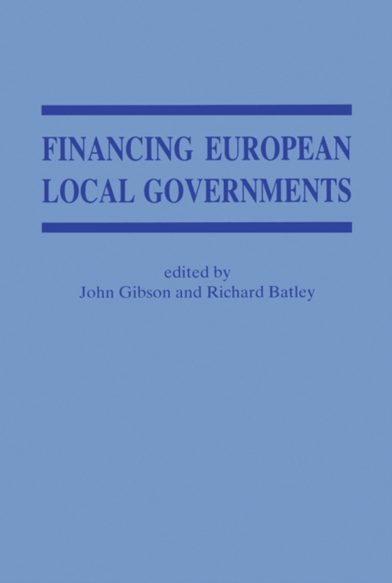 Financing European Local Government (e-bog) af -