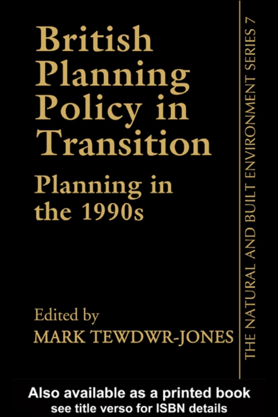 British Planning Policy in Transition