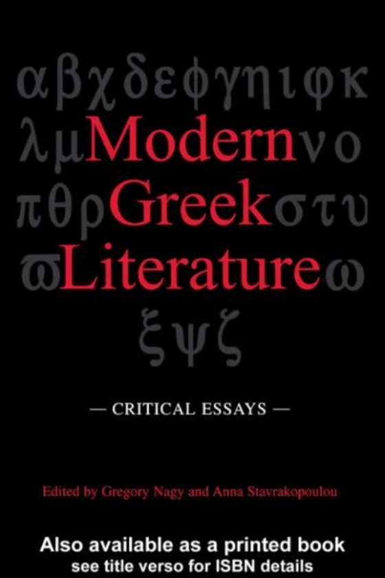 Modern Greek Literature (e-bog) af -