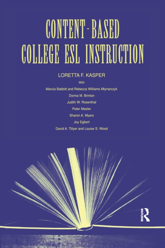 Content-Based College ESL Instruction (e-bog) af Rosenthal, Judith W.