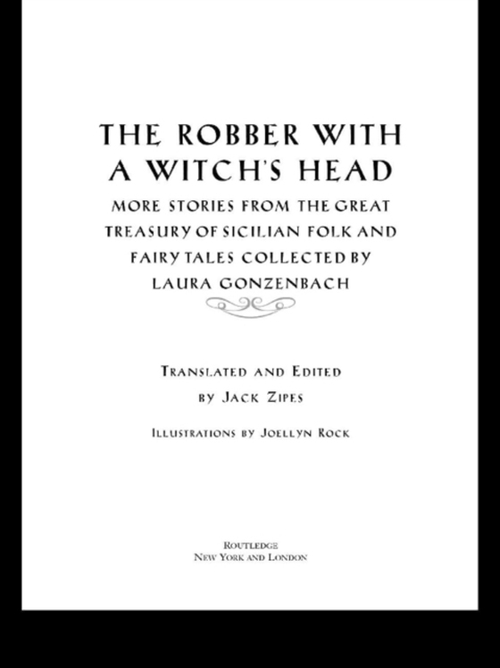 Robber with a Witch's Head