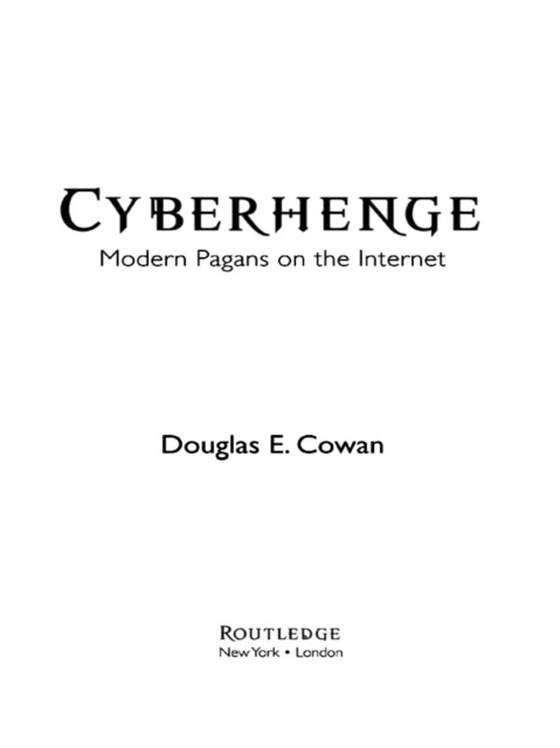 Cyberhenge (e-bog) af Cowan, Douglas E.