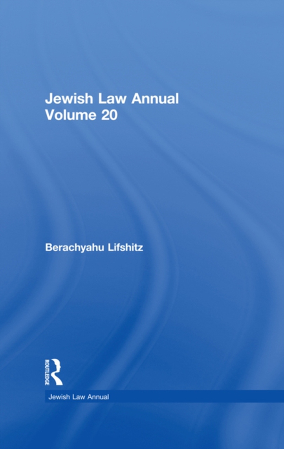 Jewish Law Annual Volume 20 (e-bog) af -