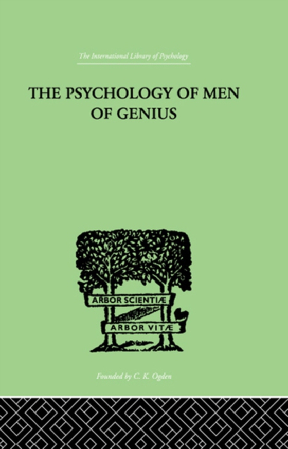 Psychology Of Men Of Genius