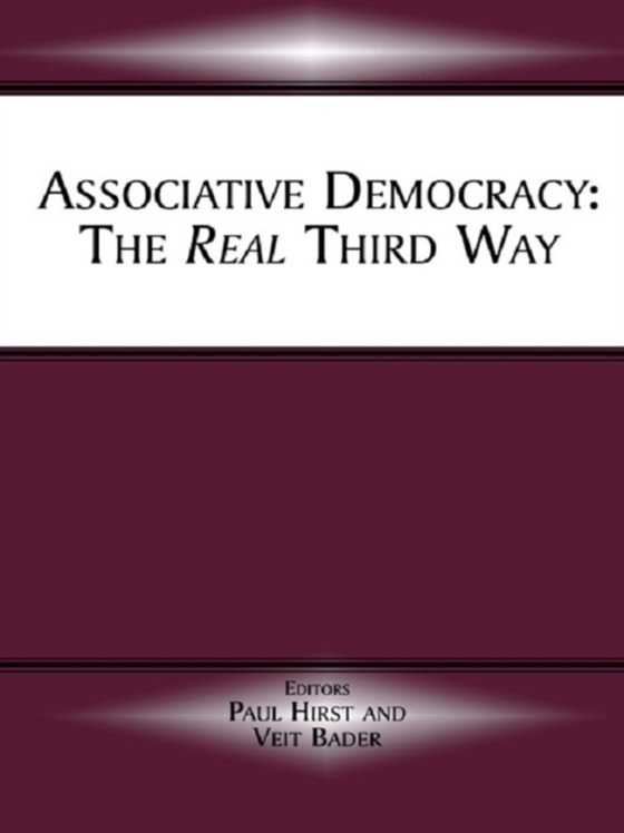 Associative Democracy (e-bog) af -