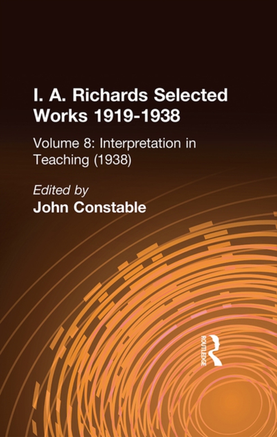 Interpretation In Teaching V 8 (e-bog) af Richards, I. A.