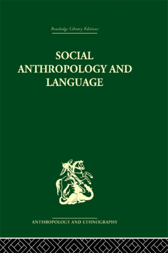 Social Anthropology and Language (e-bog) af -