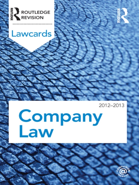 Company Lawcards 2012-2013 (e-bog) af Routledge