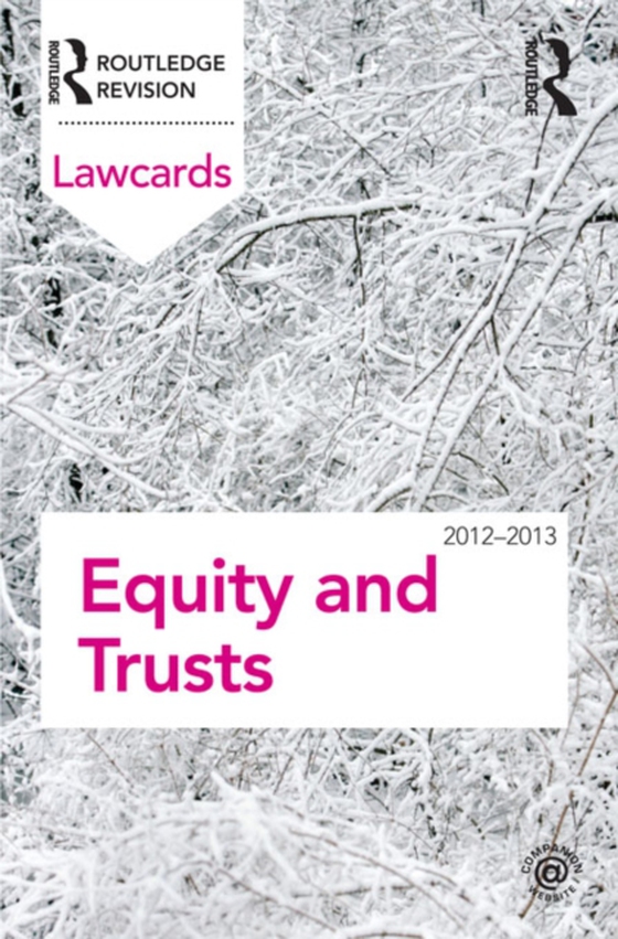 Equity and Trusts Lawcards 2012-2013 (e-bog) af Routledge