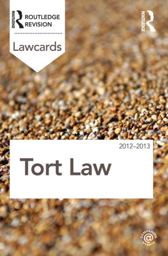 Tort Lawcards 2012-2013 (e-bog) af Routledge