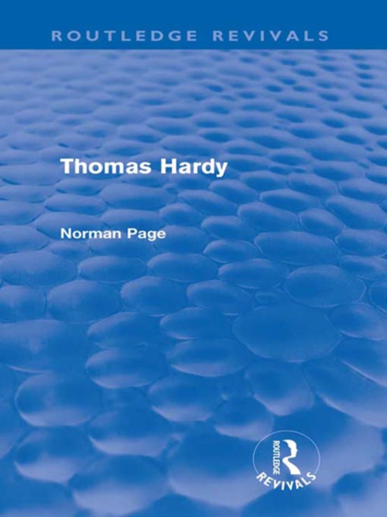 Thomas Hardy (Routledge Revivals) (e-bog) af Page, Norman