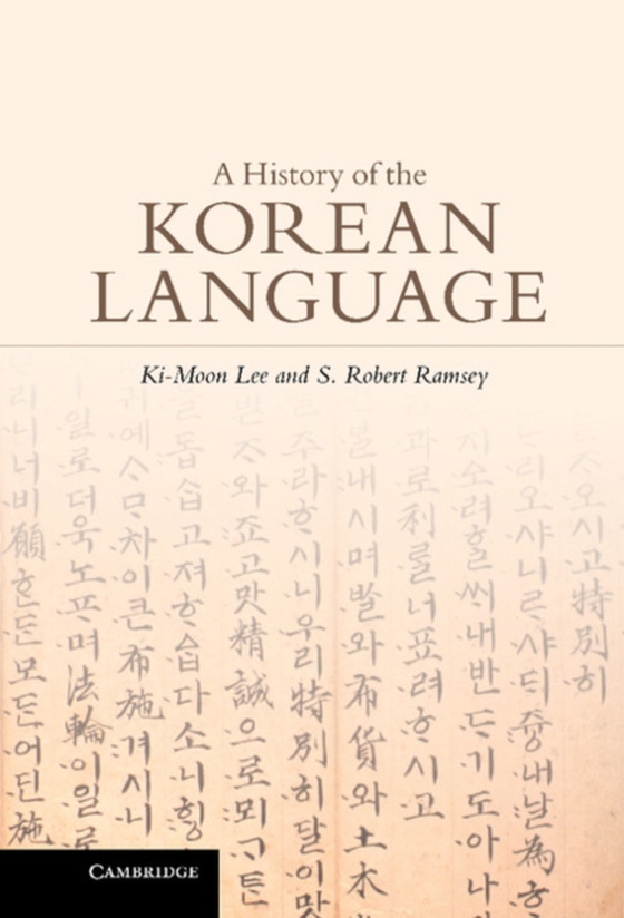 History of the Korean Language (e-bog) af Ramsey, S. Robert