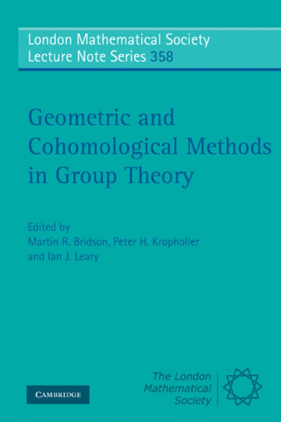 Geometric and Cohomological Methods in Group Theory (e-bog) af -