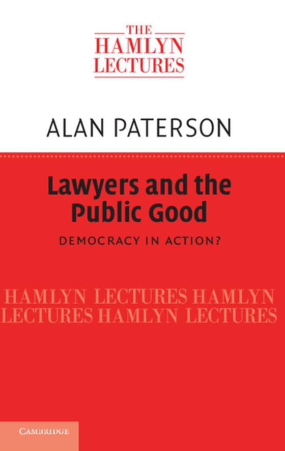 Lawyers and the Public Good (e-bog) af Paterson, Alan