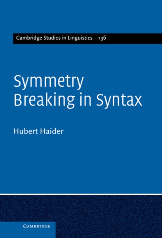 Symmetry Breaking in Syntax (e-bog) af Haider, Hubert