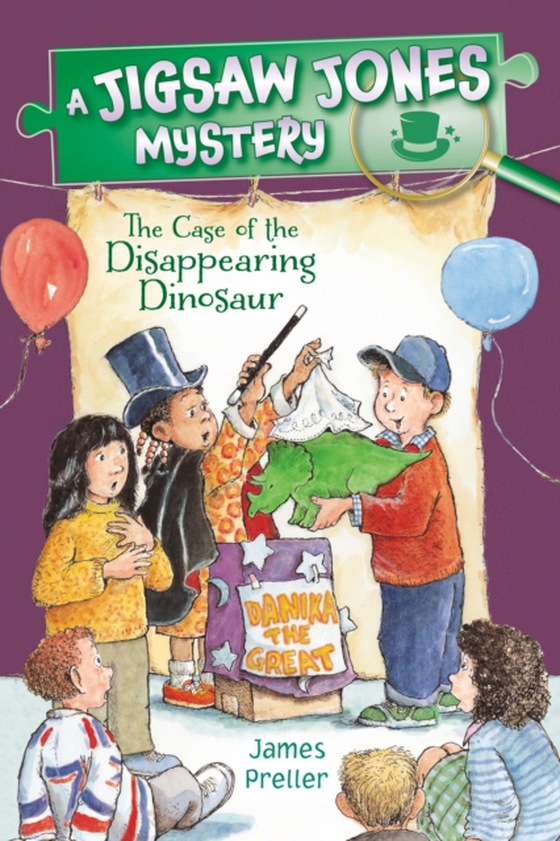 Jigsaw Jones: The Case of the Disappearing Dinosaur (e-bog) af Preller, James