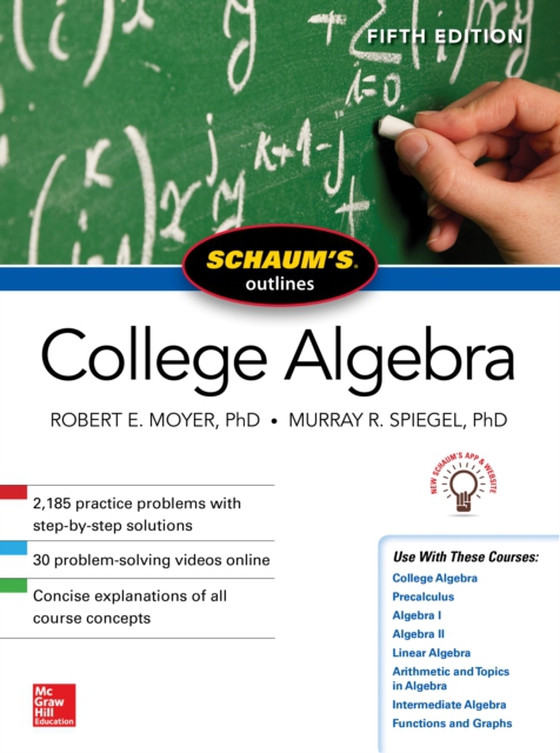 Schaum's Outline of College Algebra, Fifth Edition (e-bog) af Moyer, Robert E.