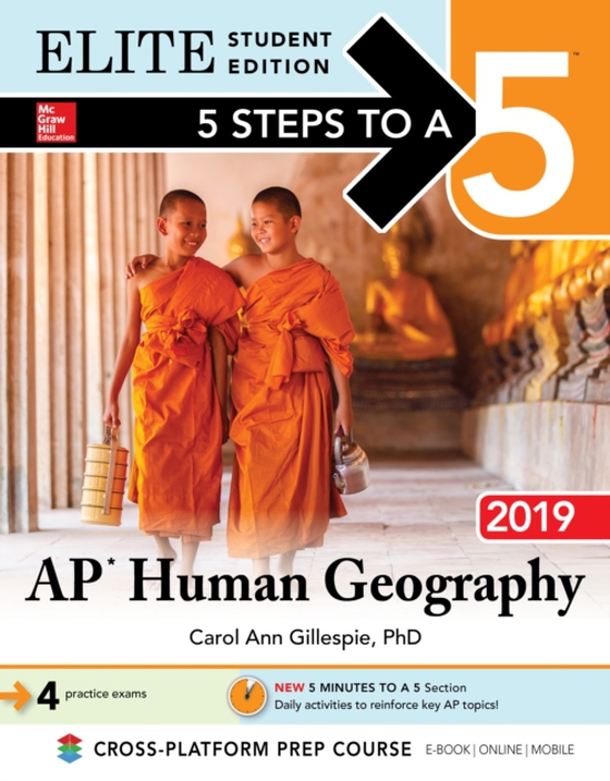 5 Steps to a 5: AP Human Geography 2019 Elite Student Edition (e-bog) af Gillespie, Carol Ann