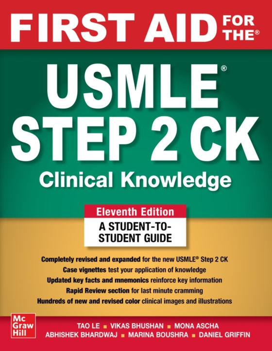 First Aid for the USMLE Step 2 CK, Eleventh Edition (e-bog) af Griffin, Daniel