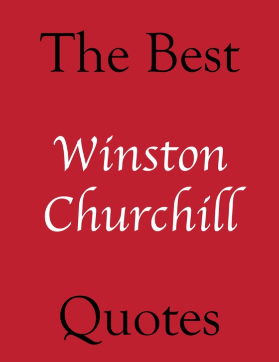 Best Winston Churchill Quotes (e-bog) af Crombie Jardine