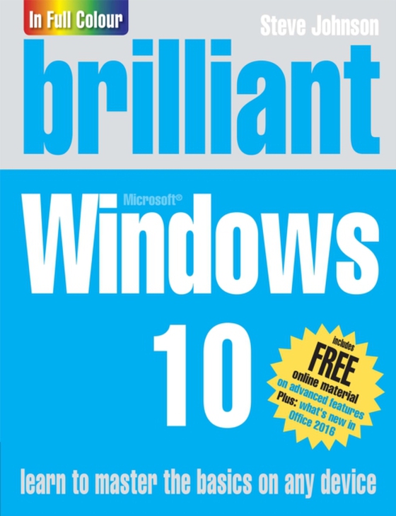 Brilliant Windows 10 (e-bog) af Johnson, Steve