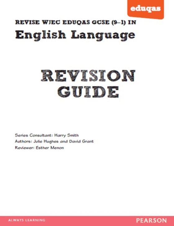 REVISE WJEC Eduqas GCSE in English Language Revision Guide (e-bog) af Hughes, Ms Julie