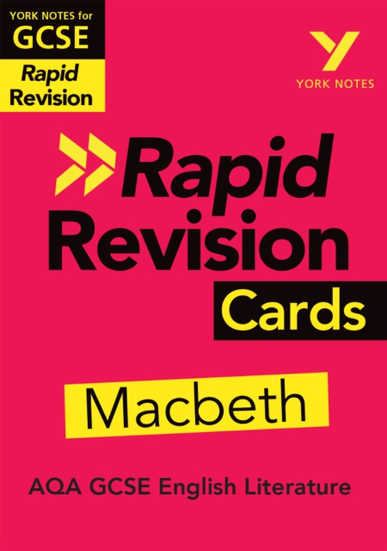 York Notes for AQA GCSE (9-1) Rapid Revision Cards: Macbeth eBook Edition (e-bog) af White, Susannah