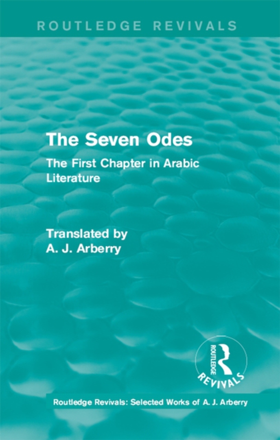 Routledge Revivals: The Seven Odes (1957)