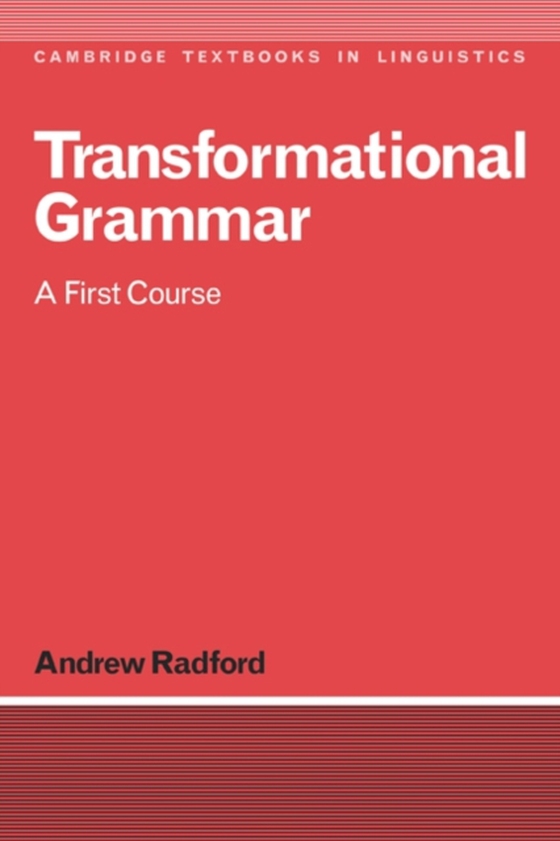 Transformational Grammar (e-bog) af Radford, Andrew