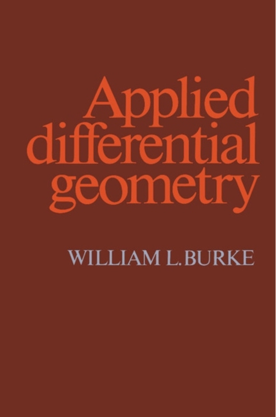 Applied Differential Geometry (e-bog) af Burke, William L.