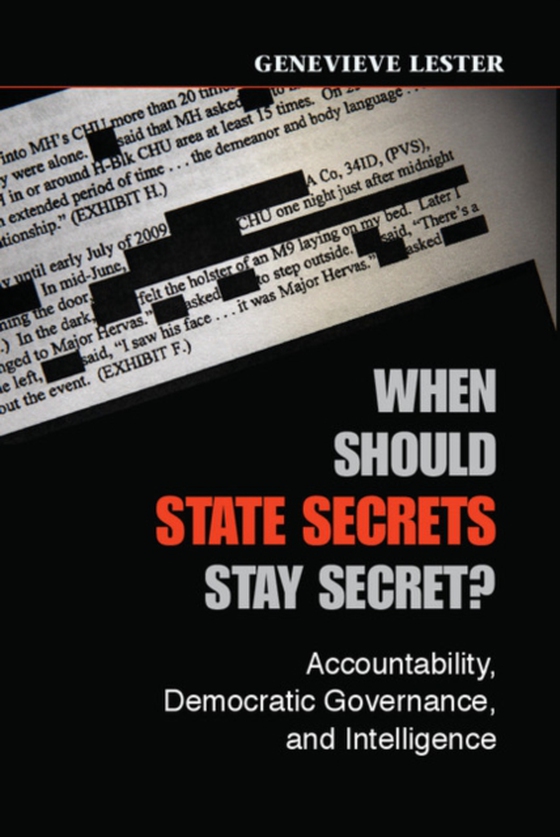 When Should State Secrets Stay Secret? (e-bog) af Lester, Genevieve