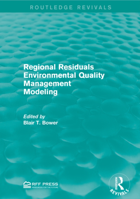 Regional Residuals Environmental Quality Management Modeling (e-bog) af -